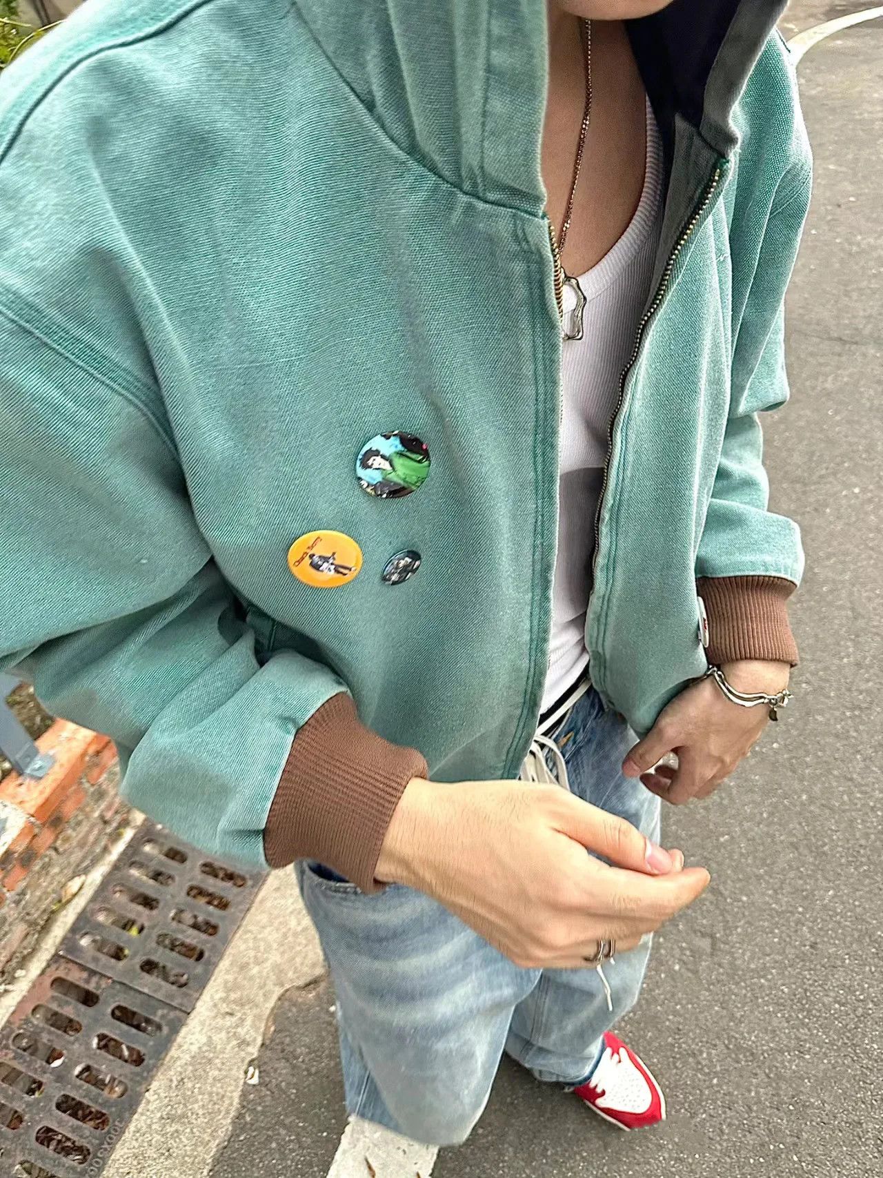 Japanese Brand Washing Distressed Trendy Hoodies Size US XL / EU 56 / 4 - 3 Thumbnail