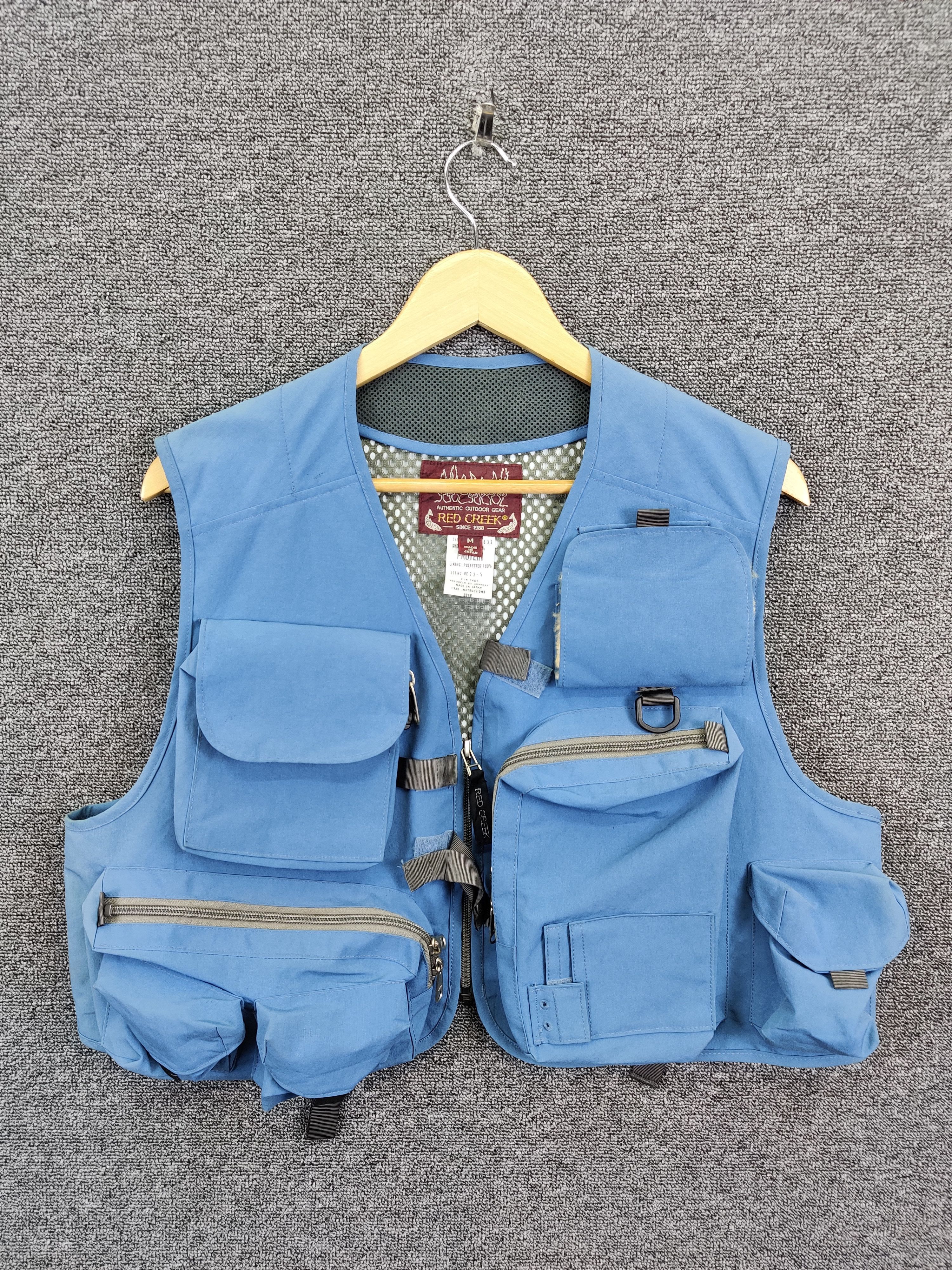 General Research Vintage Red Creek Parachute Pocket Tactical Vest Size US M / EU 48-50 / 2 - 1 Thumbnail