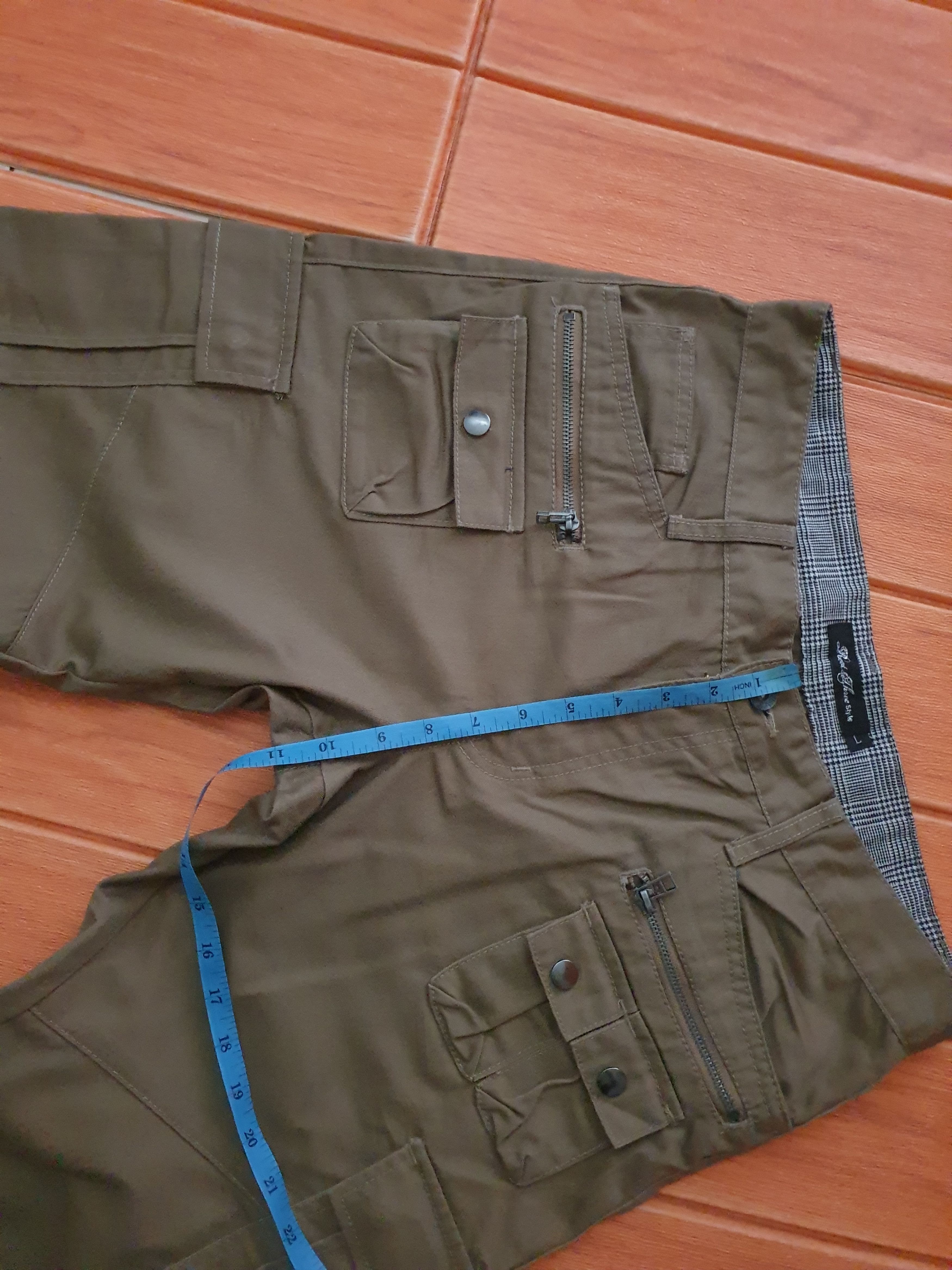 Japanese Brand 💥Japanese style Multipocket brown colour pant Size US 32 / EU 48 - 10 Thumbnail