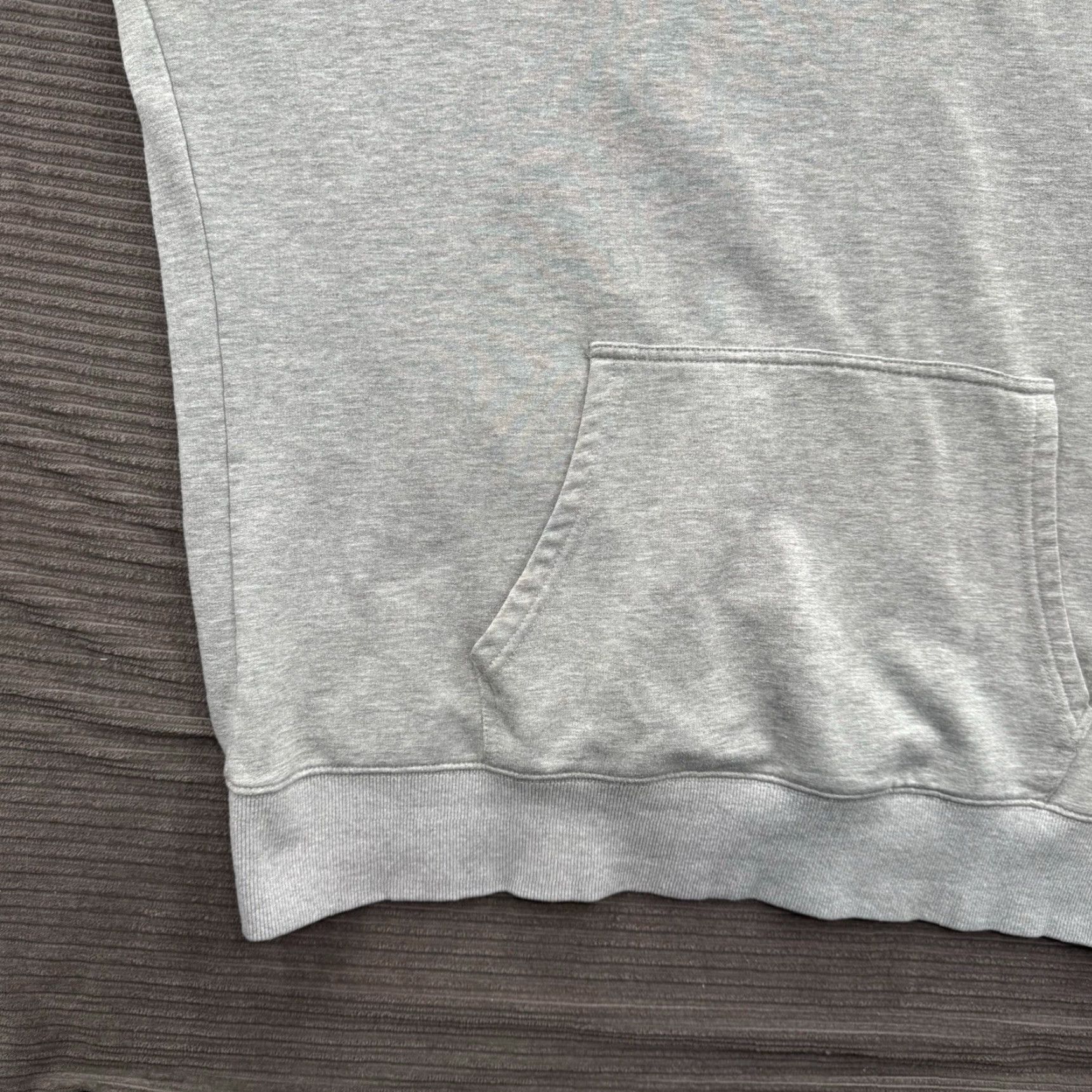Vintage Alpha Hoodie Men XL Gray Cotton Comfort Fleece Gym Outdoor All Seasons Hooded Pockets Size US XL / EU 56 / 4 - 6 Thumbnail