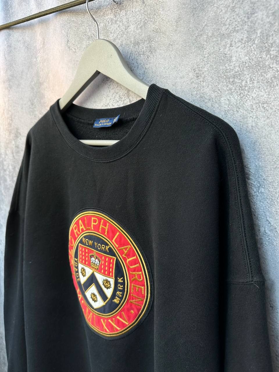 Polo Ralph Lauren Polo Ralph Lauren Embroidered Crest New York Sweatshirt Size US XL / EU 56 / 4 - 6 Thumbnail