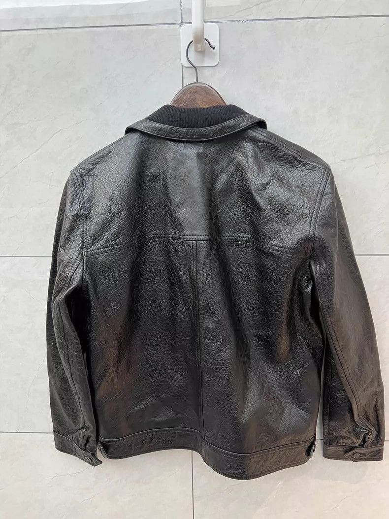 Saint Laurent Paris saint laurent black leather jacket-2507 Size US L / EU 52-54 / 3 - 3 Thumbnail