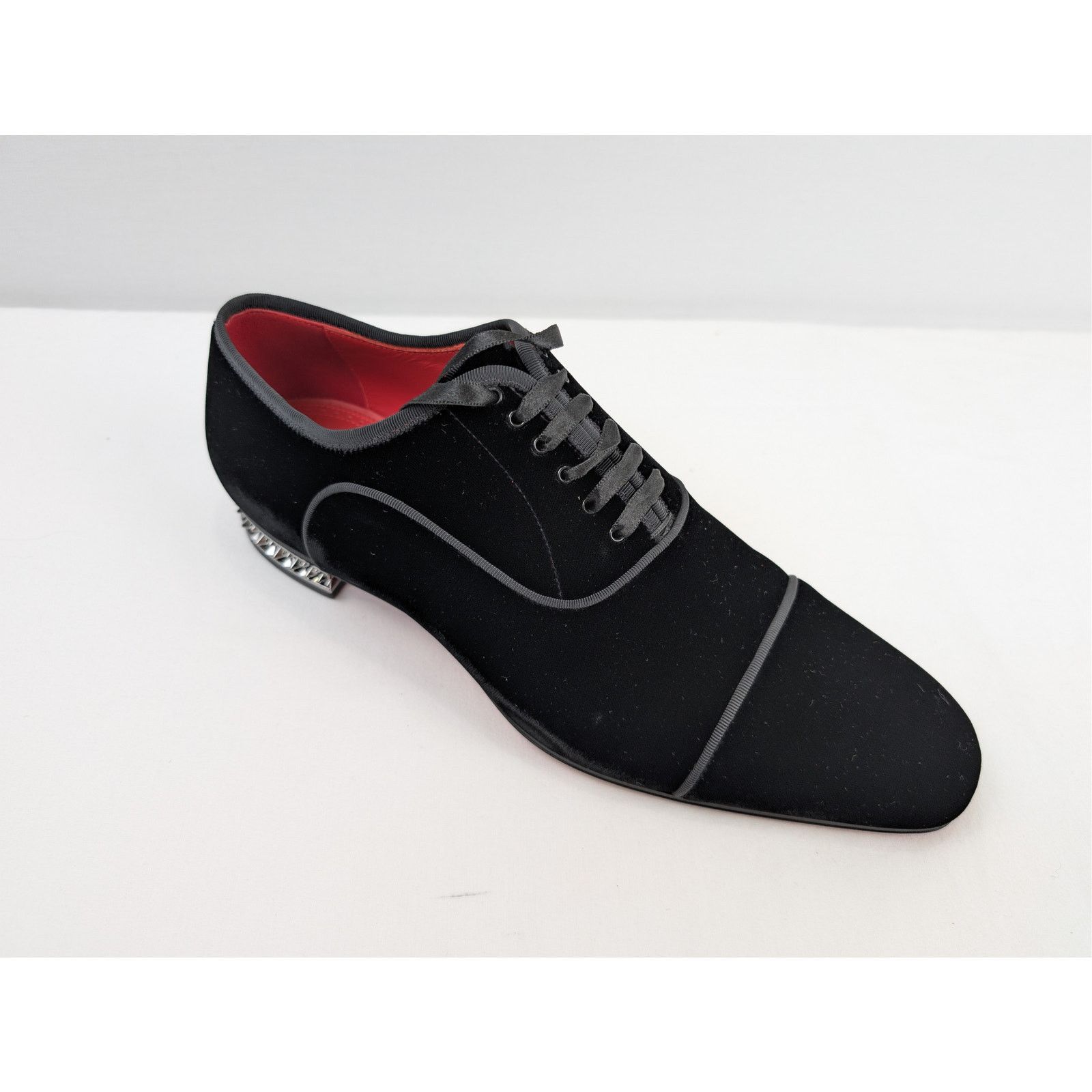 Christian Louboutin o1rshd1 Greggy Rocks Flat Shoe Boots in Black 42.5 Size US 9.5 / EU 42-43 - 3 Thumbnail