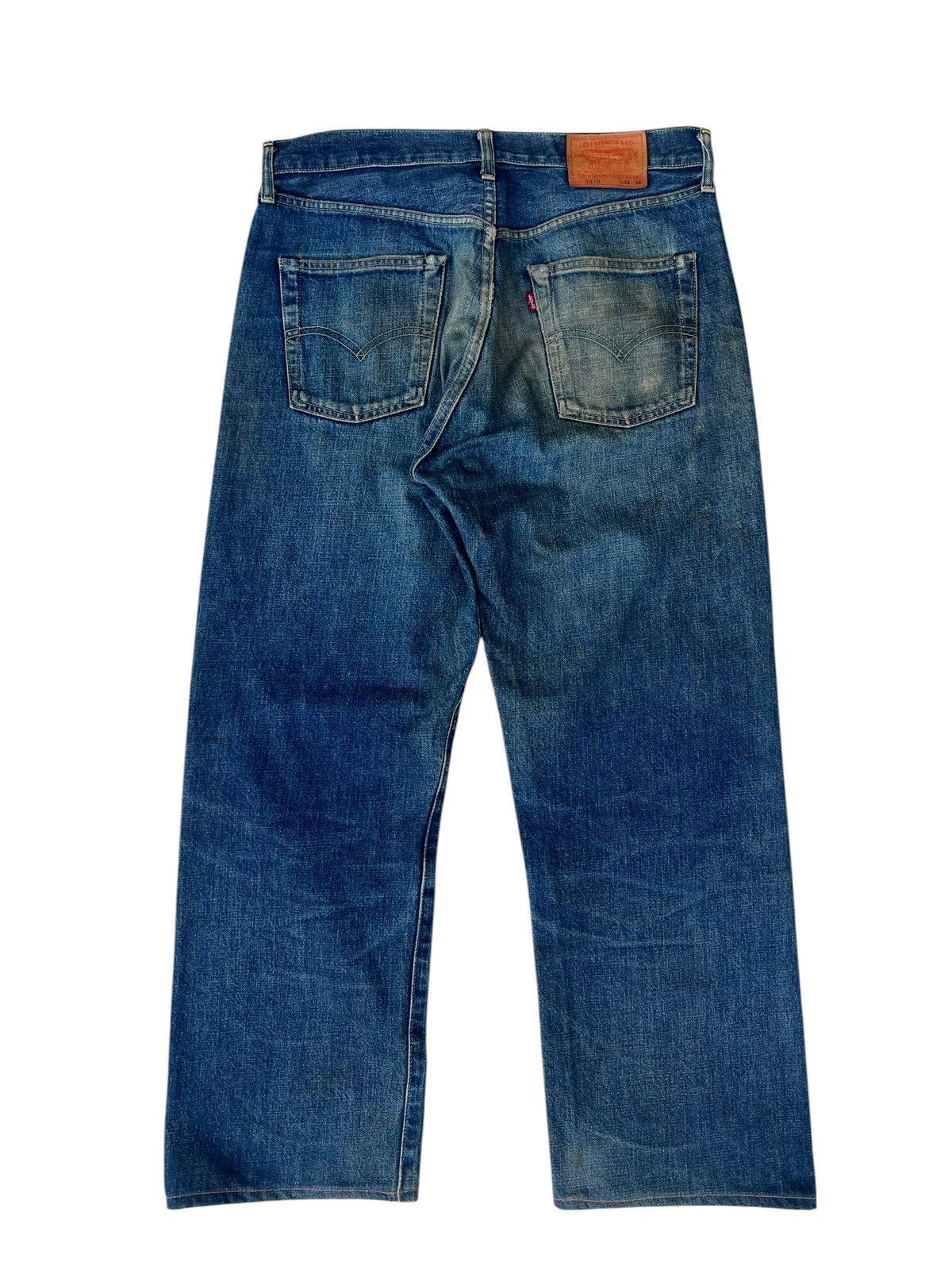 Levi's VTG 1994 Levi’s 503B XX Big E Dirty Mud Denim Selvedge Jeans Size US 34 / EU 50 - 10 Thumbnail