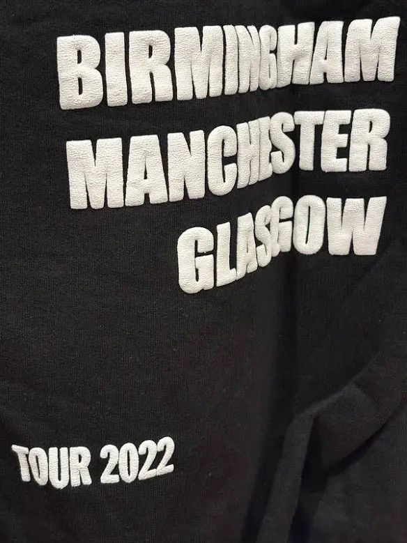Band Tees The Kid Laroi black Hoodie, NEW, Small, EOTW Tour, PuffPrint Size US S / EU 44-46 / 1 - 9 Thumbnail