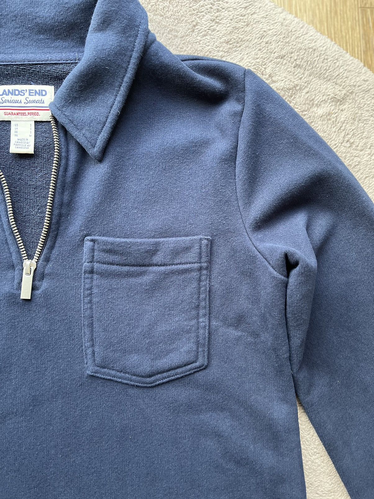 Lands' End Longsleeve Land’s End zipper with collar Size US S / EU 44-46 / 1 - 3 Thumbnail