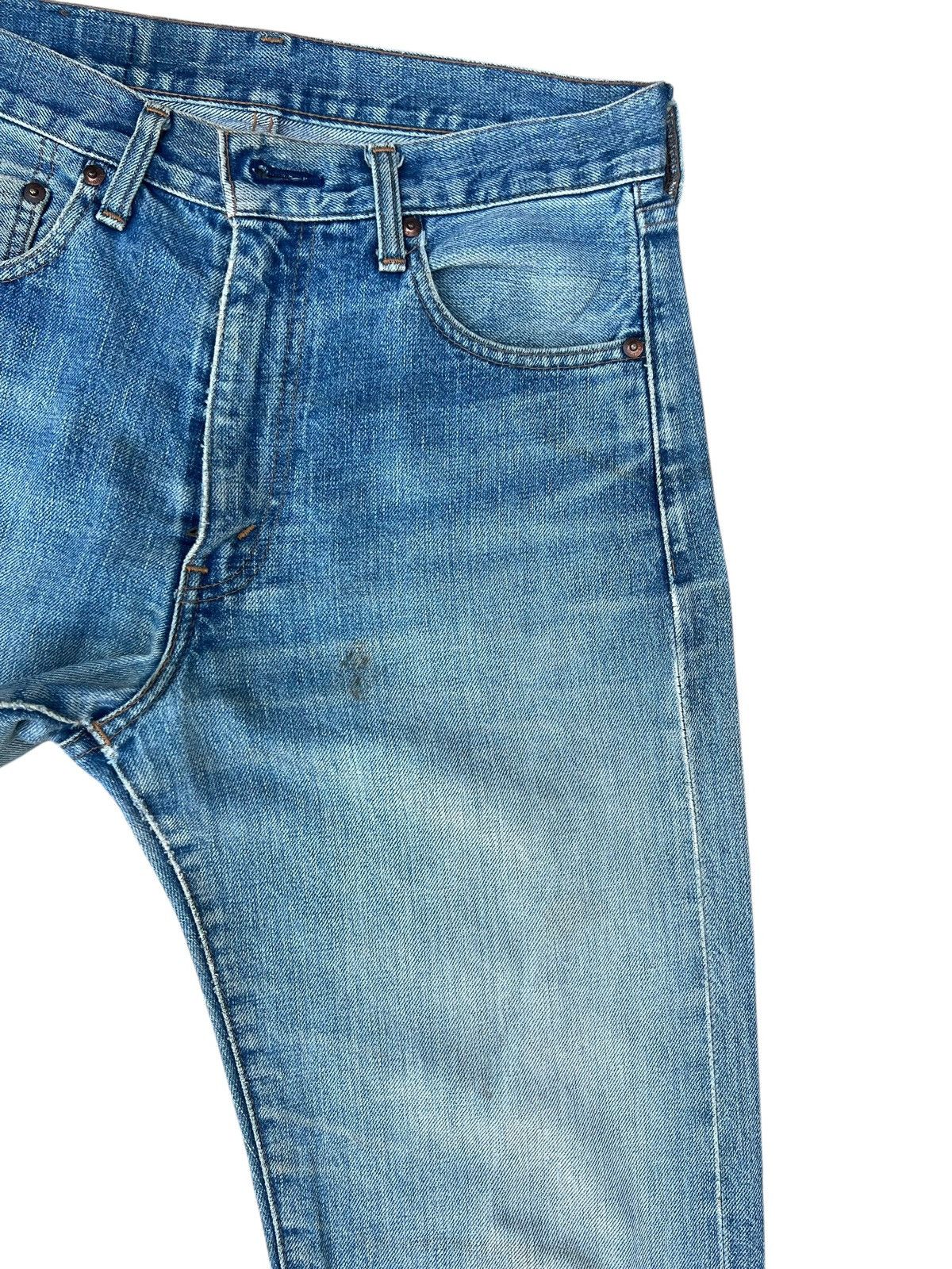 Levi's 1993 Levi’s 502 XX Big E Fade Aging Mud Denim Selvedge Jeans Size US 30 / EU 46 - 11 Thumbnail