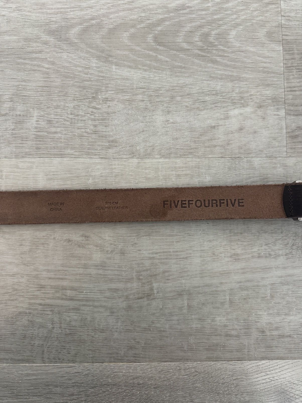 FiveFourFive 545 Aged Leather Belt Size ONE SIZE - 4 Thumbnail