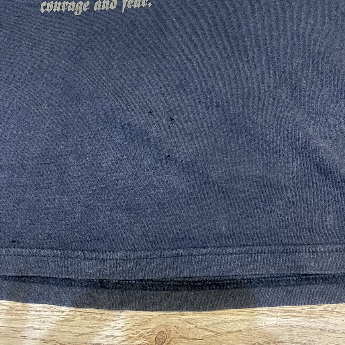 Hysteric Glamour 2000s Natural Vkei Style Dark Courage Faded LS T-Shirt Size US M / EU 48-50 / 2 - 5 Thumbnail
