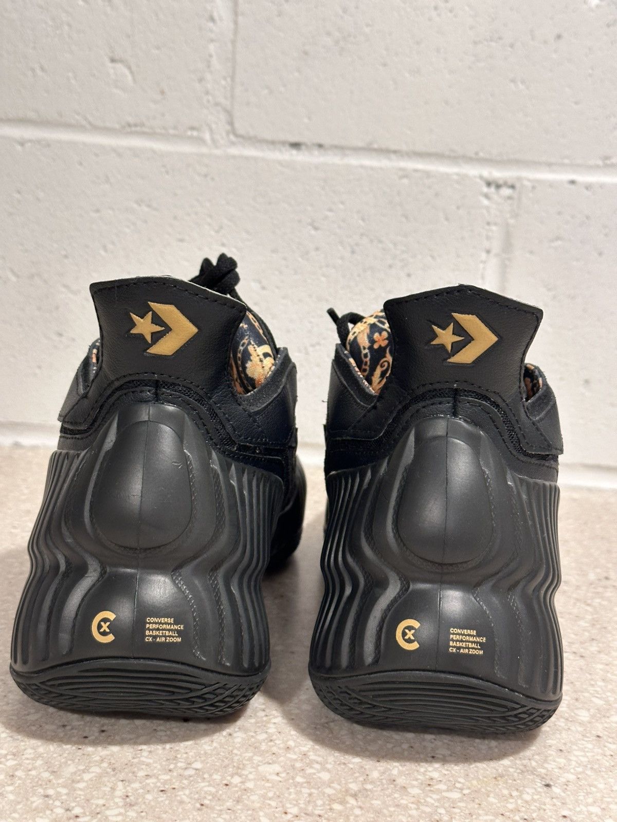 Converse Converse All Star BB Prototype CX Mid Top Black Gold Baroque Size US 10.5 / EU 43-44 - 10 Thumbnail