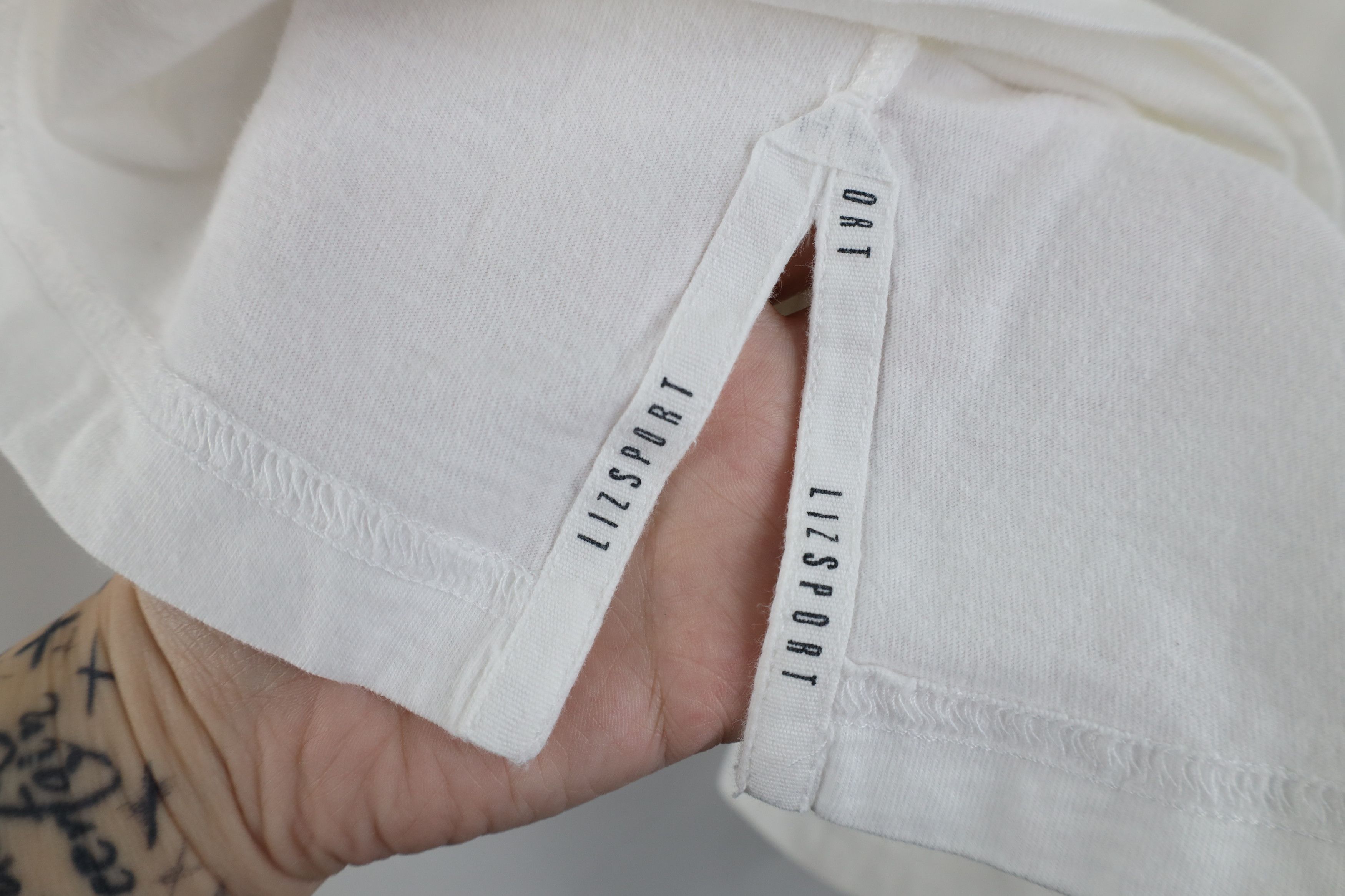 Vintage Vintage 90s Streetwear Cotton Short Sleeve T-Shirt White Size 3XL / US 20-22 - 6 Thumbnail