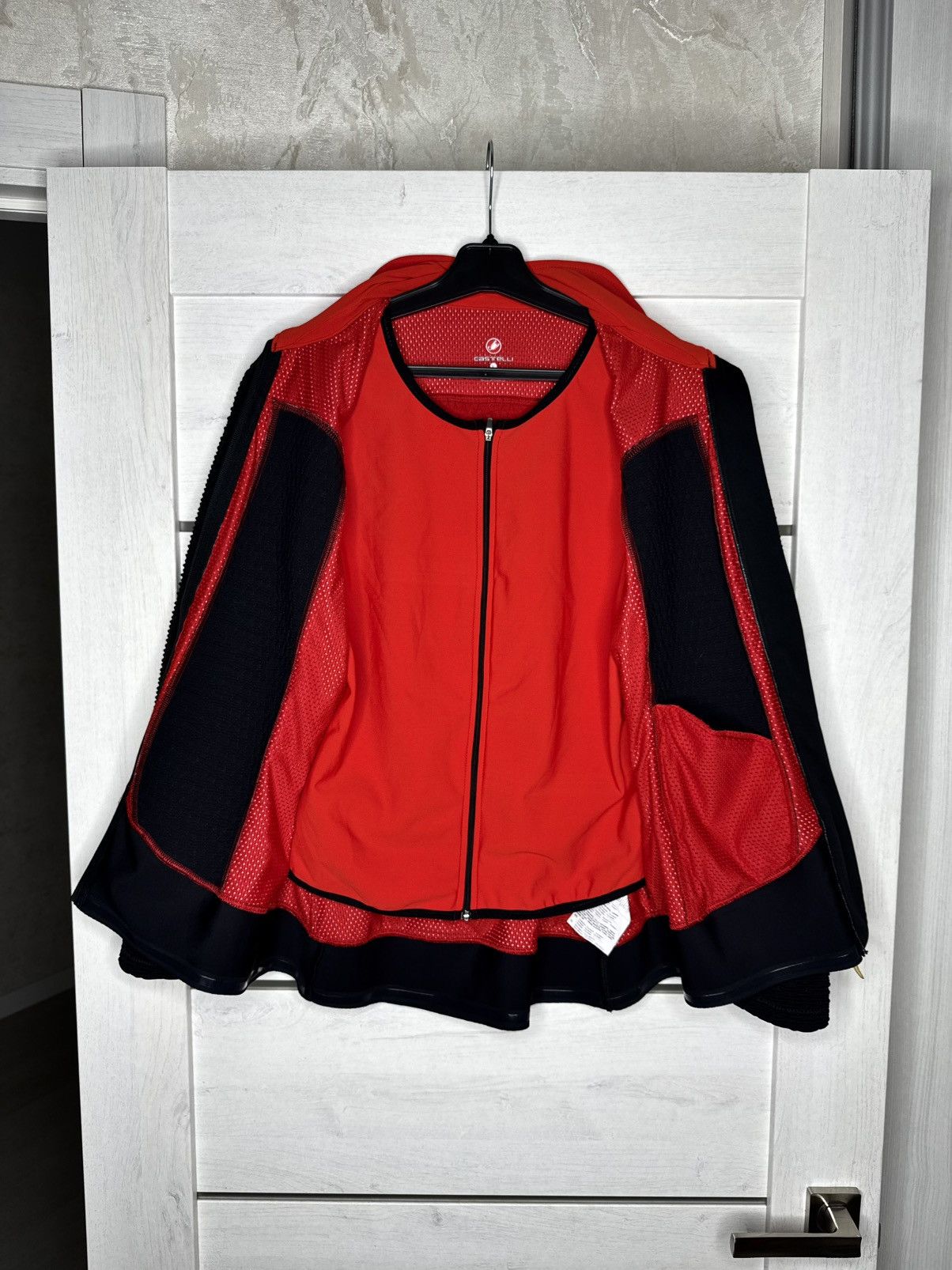Other Castelli Alpha RoS Cycling Jacket Rosso Corsa Black 4515557 Size L / US 10 / IT 46 - 7 Thumbnail