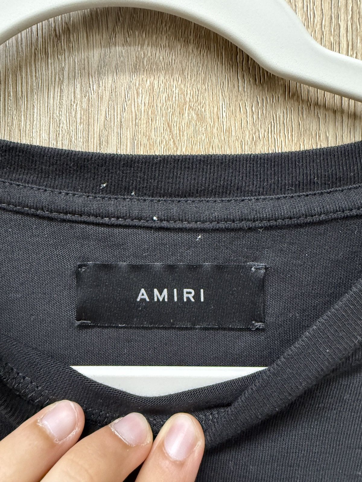 Amiri Amiri Blue Logo Short Sleeve Size US M / EU 48-50 / 2 - 5 Thumbnail