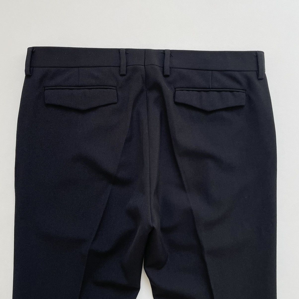 Dior Black Wool Zip Pocket Trousers Size US 34 / EU 50 - 15 Thumbnail