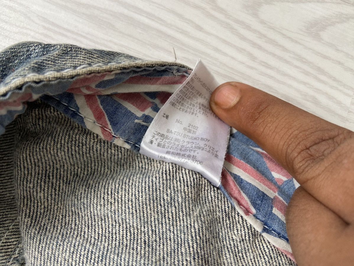 Japanese Brand Vintage Bat-Su Studio Britain Seditionairies Zipper Pants Size US 32 / EU 48 - 10 Thumbnail