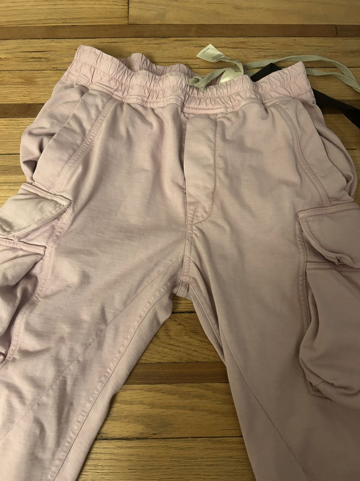Rick Owens × Rick Owens Drkshdw Rick Owen’s pink sweat pants Size US 30 / EU 46 - 4 Thumbnail