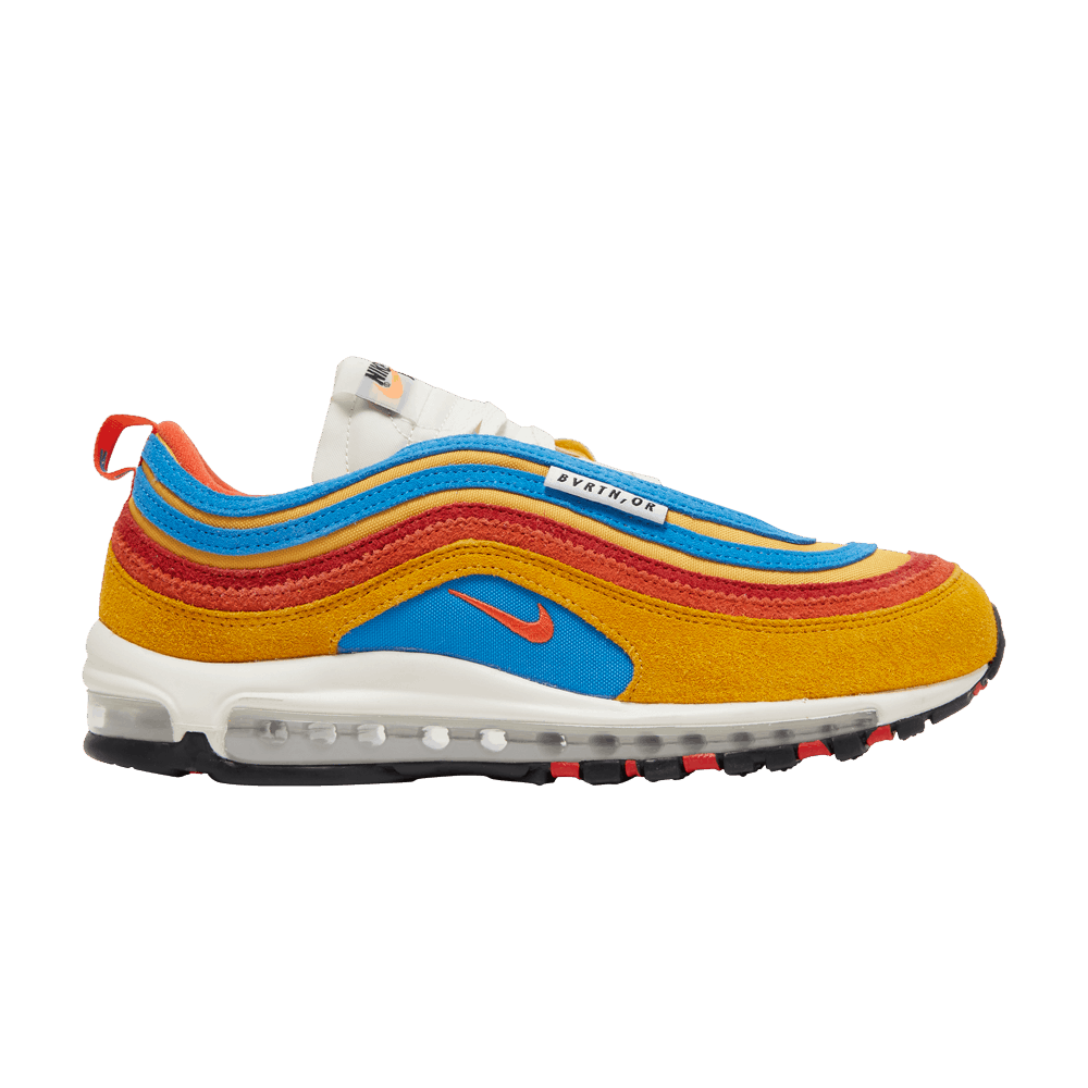 image of Nike Air Max 97 Se Running Club - Pollen Orange Shoes, Men's (Size 8)