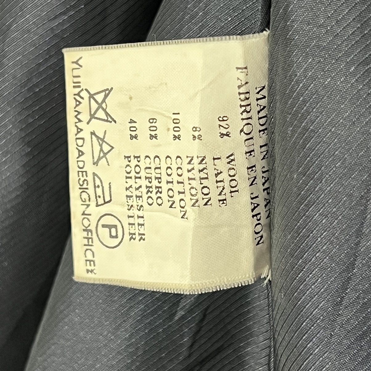 Yuji Yamada Vintage Yuji Yamada Distressed Wool Trench Coat Size US M / EU 48-50 / 2 - 8 Thumbnail