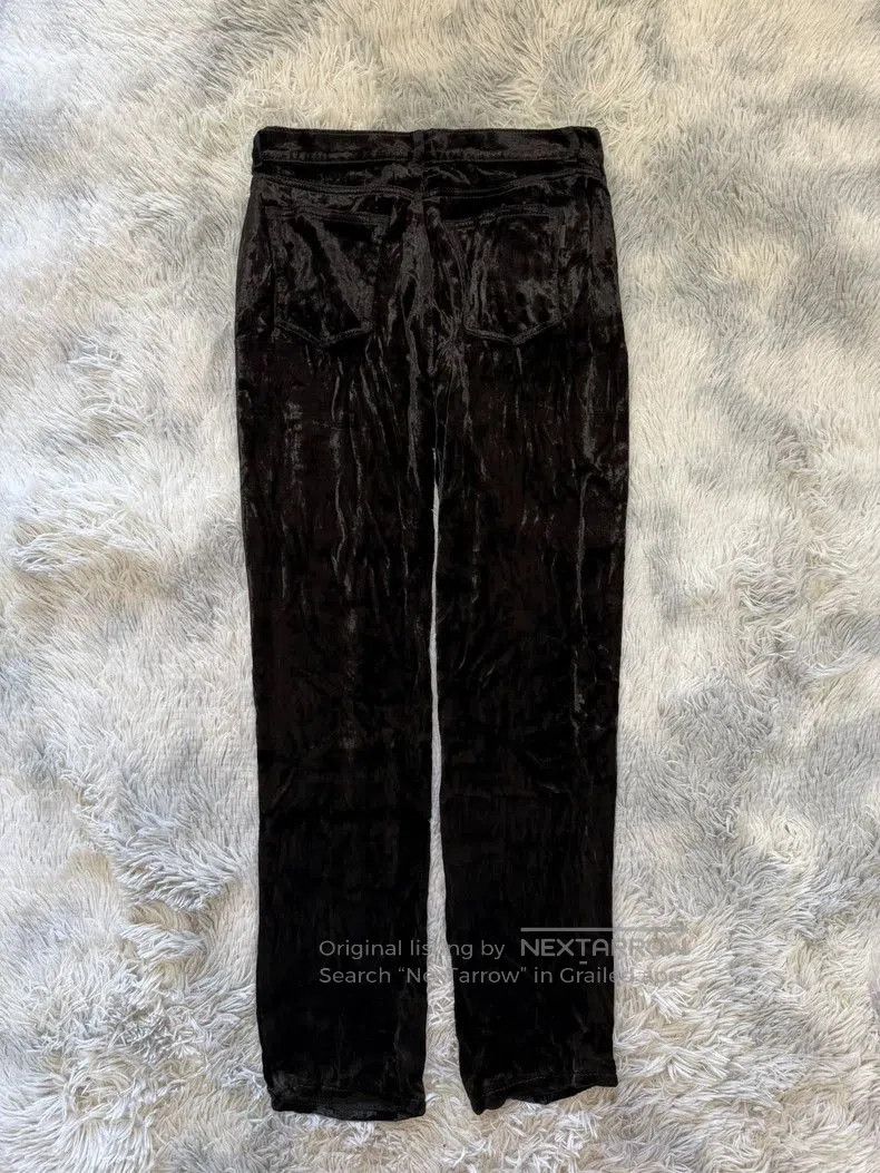 Saint Laurent Paris Saint Laurent SLP 19FW Velvet Trousers. Size US 31 - 5 Thumbnail