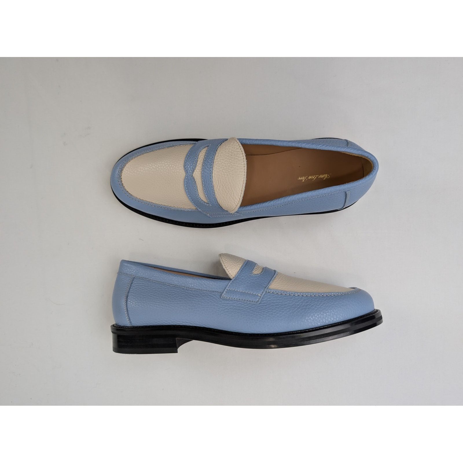 Aime Leon Dore o1rshd1 Penny Loafer Shoe in Lamb/Cornflower Size US 10.5 / EU 43-44 - 1 Thumbnail