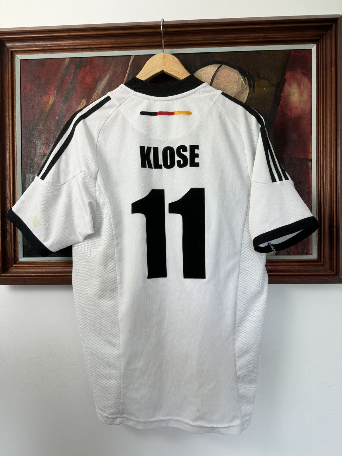 Adidas Germany Home Shirt Football Soccer Jersey Vintage Y2k Klose Size US M / EU 48-50 / 2 - 1 Thumbnail