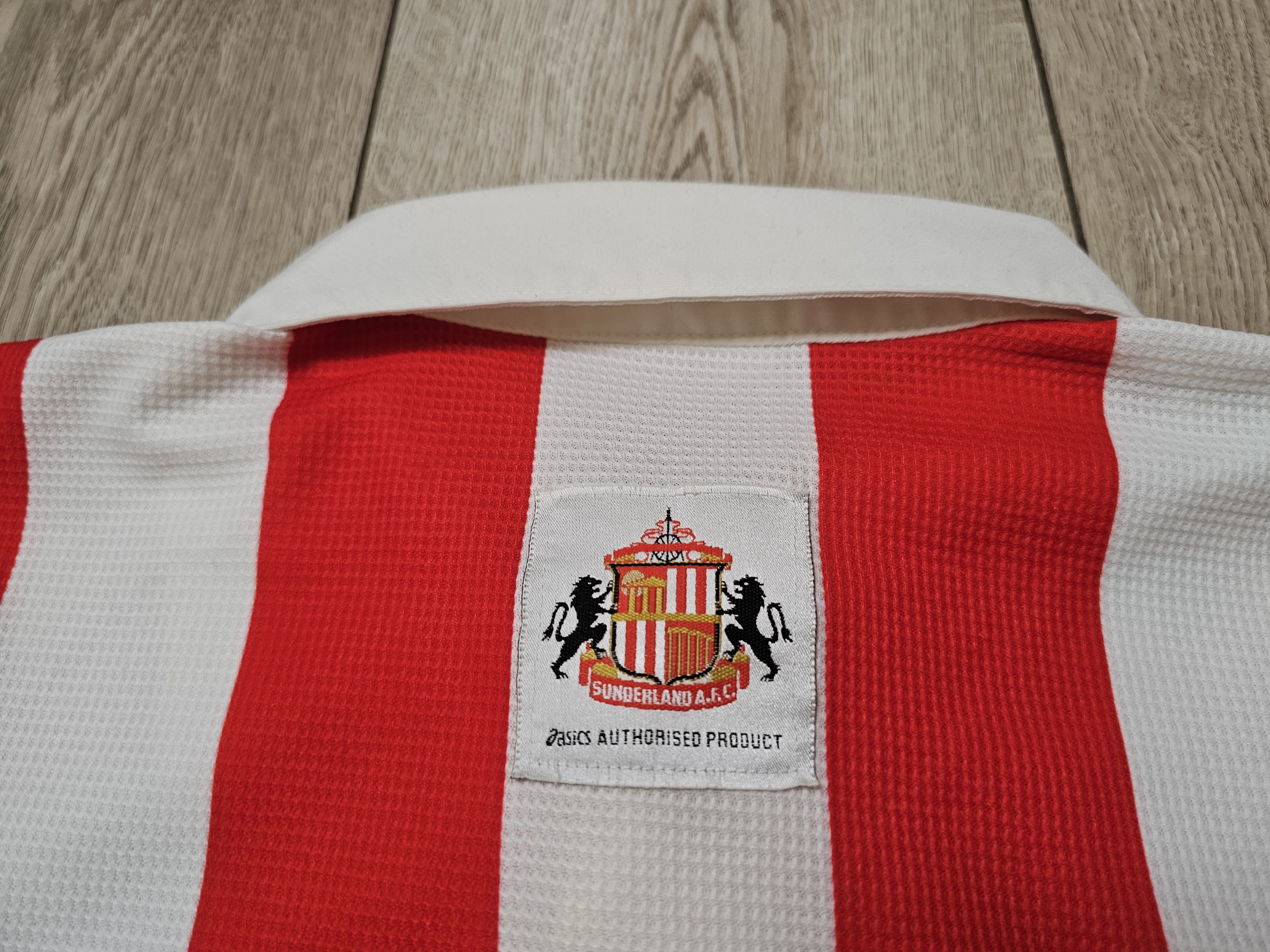 All Sport × Asics × Vintage SUNDERLAND 1997 1999 HOME FOOTBALL SHIRT SOCCER JERSEY Size US L / EU 52-54 / 3 - 6 Thumbnail