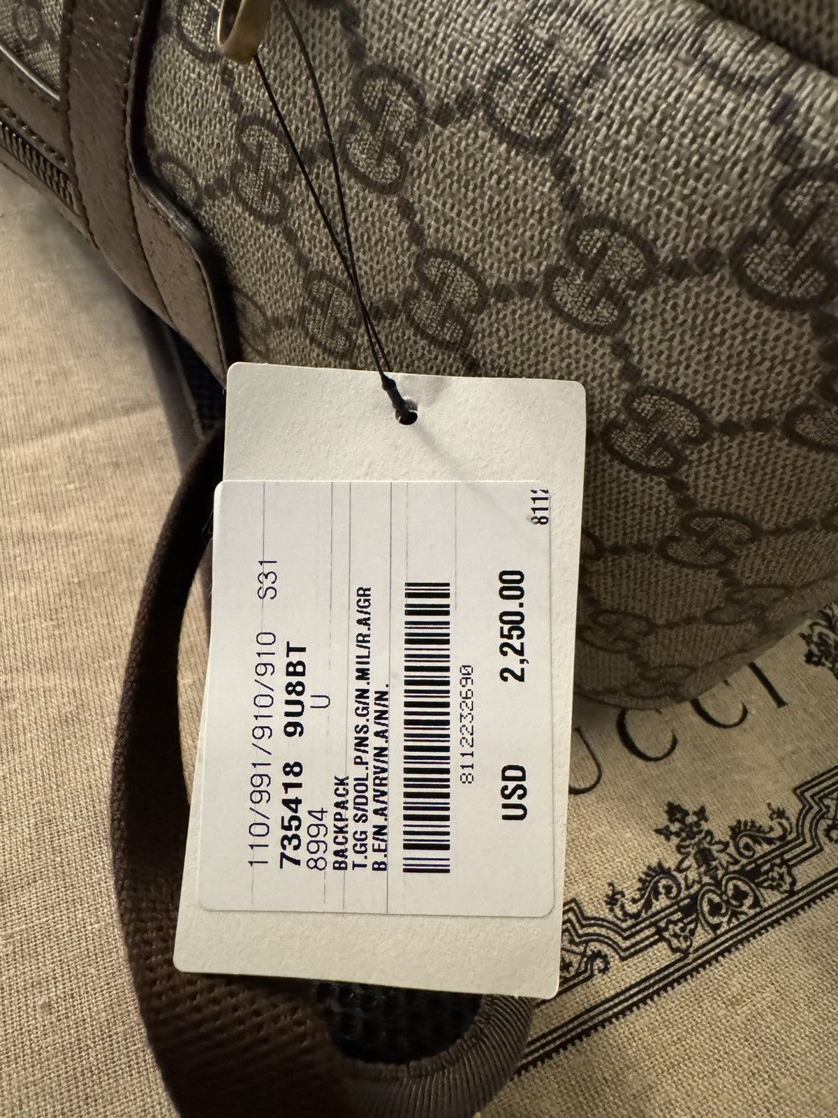 Gucci Gucci Ophidia Backpack BRAND NEW Size ONE SIZE - 3 Thumbnail