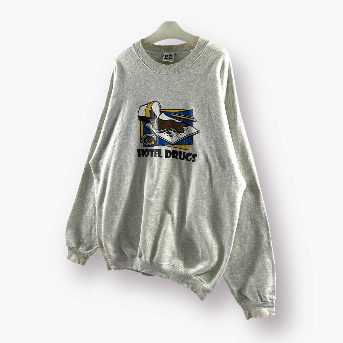 Vintage 🔥 Vintage Y2K Paja Studio Hotel Drug Sweatshirt - L Size US L / EU 52-54 / 3 - 2 Thumbnail