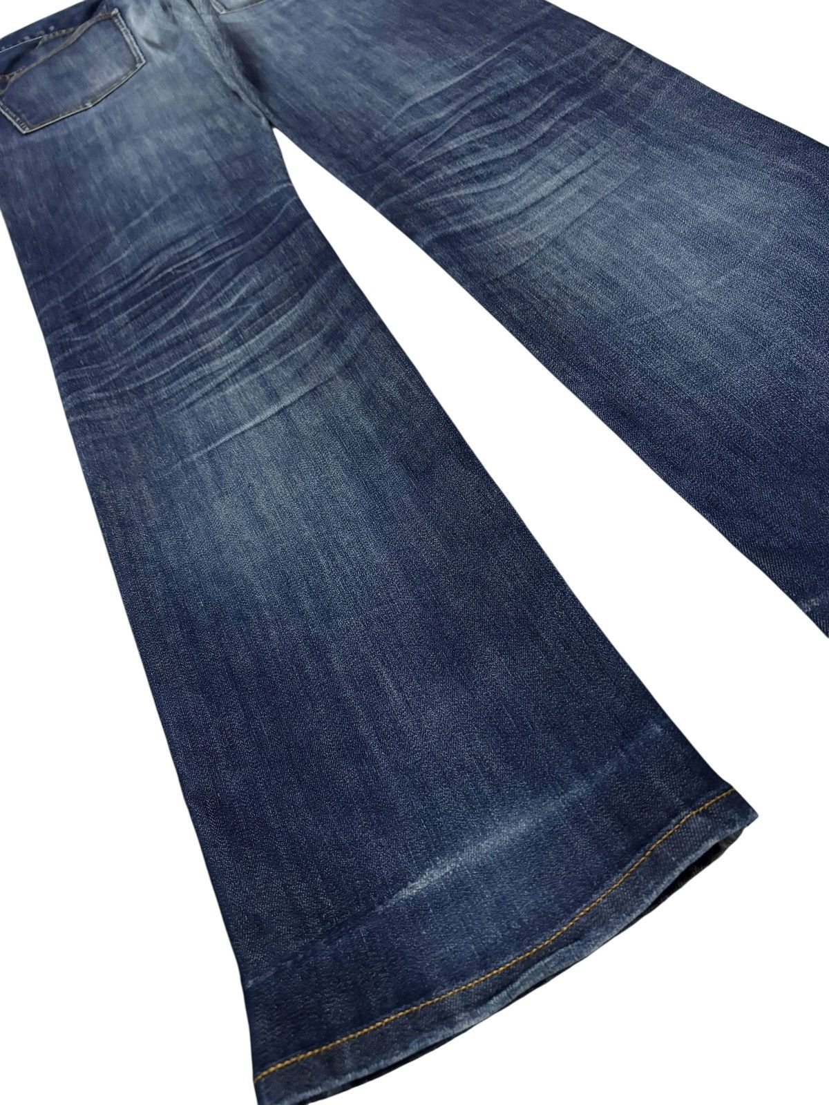 Burberry Vtg Burberry Black Label Selvedge Distressed Jeans Size US 34 / EU 50 - 10 Thumbnail