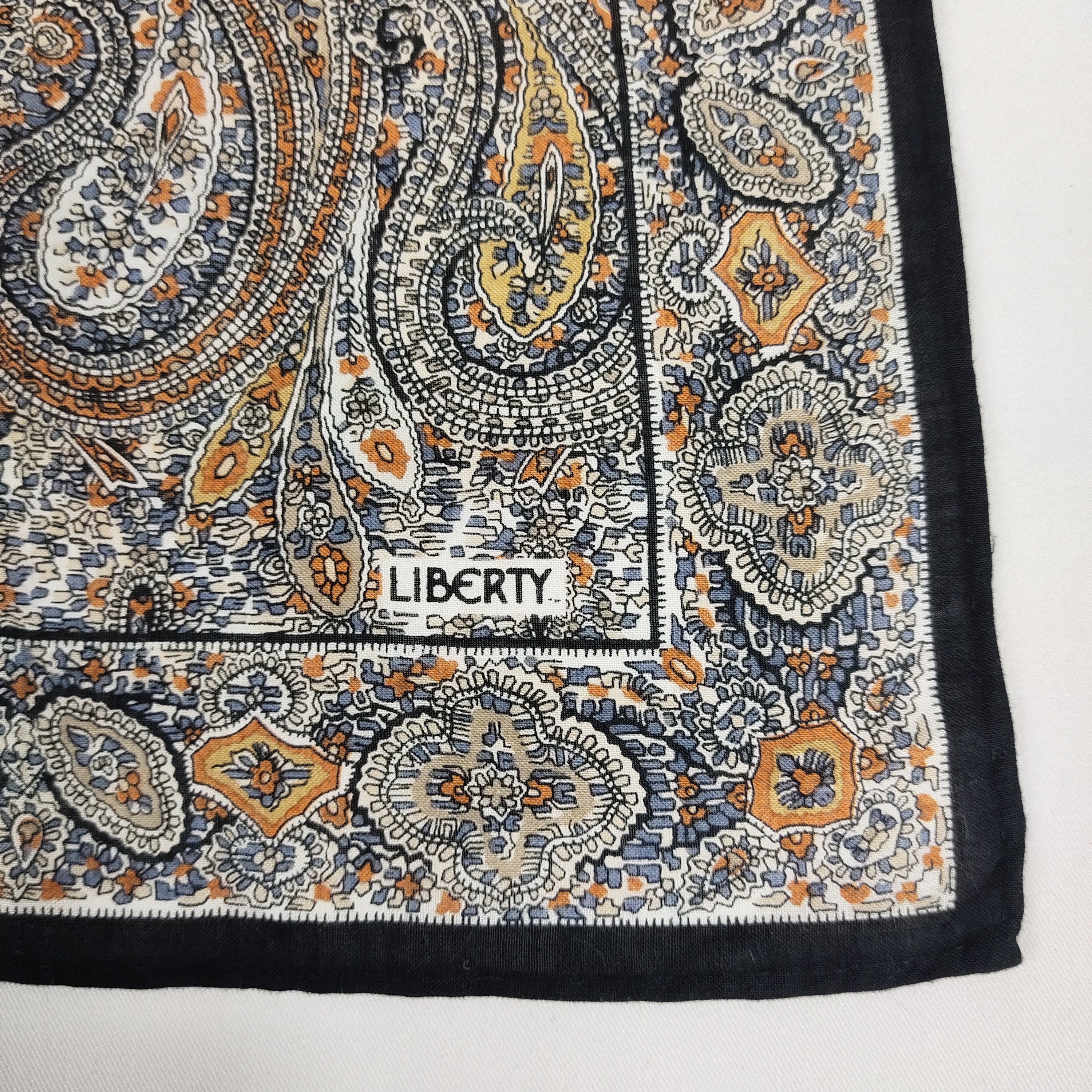 Liberty × Vintage Liberty Handkerchief / Neckerchief / Bandana FZ345 Size ONE SIZE - 5 Thumbnail