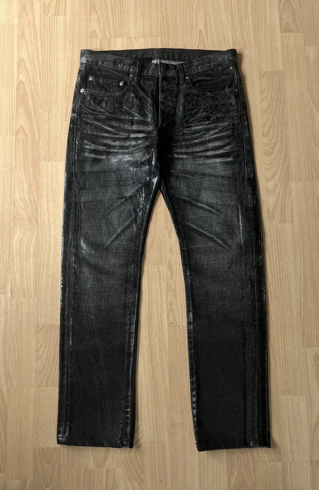 Dior Dior Homme AW03 OG Luster Jeans made in Japan Size US 29 - 1 Thumbnail