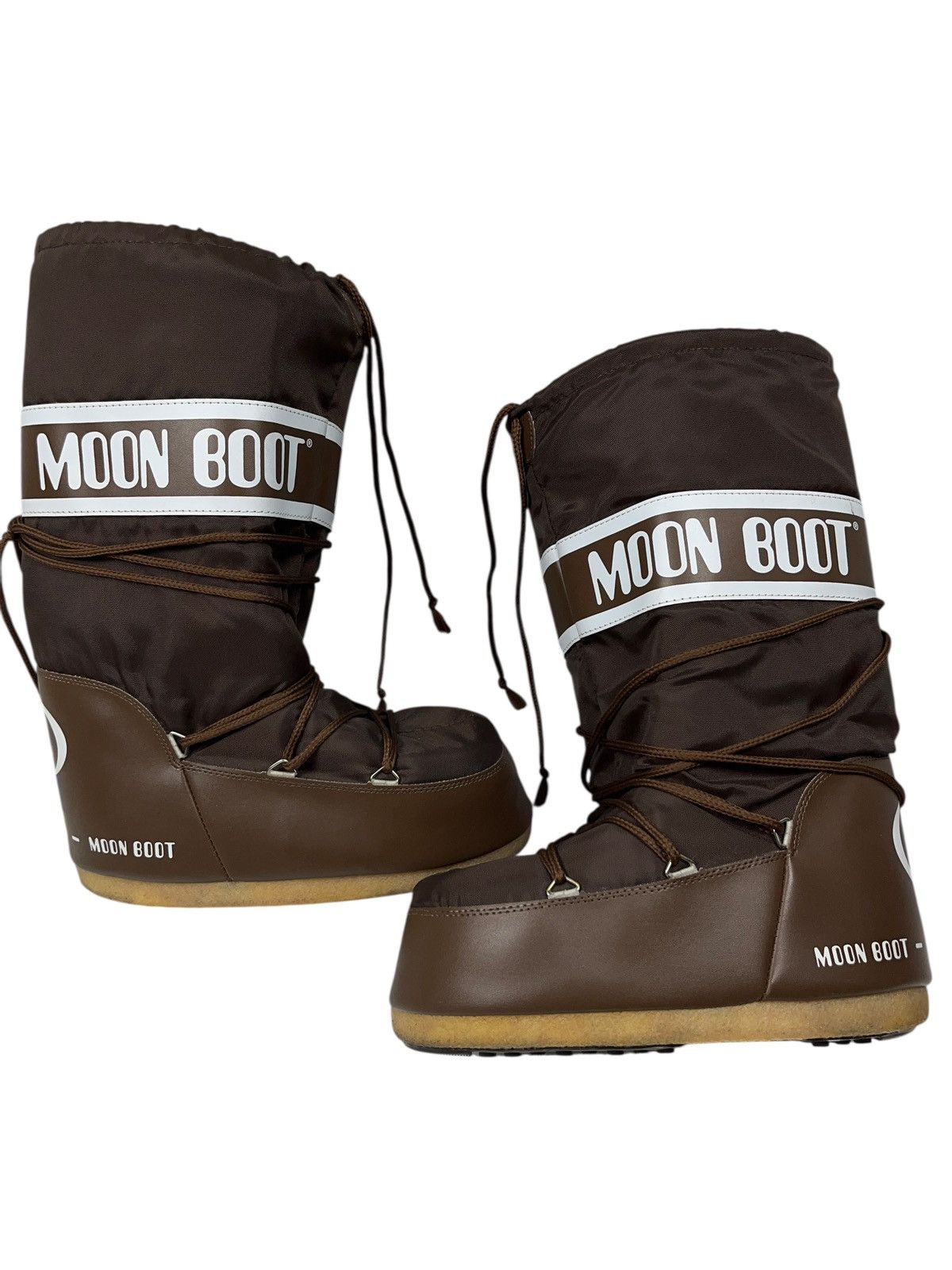 Moon Boot × Vintage Vintage Moon Boot Tecnica Oversized Alaska Brown Boots Size US 10 / EU 43 - 3 Thumbnail