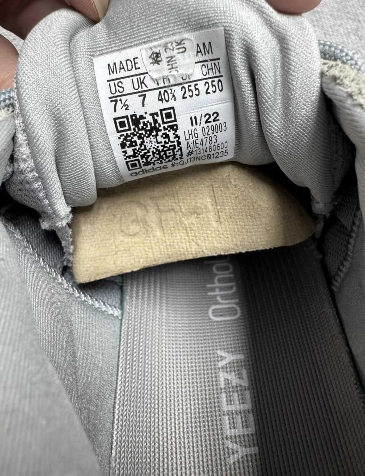 Adidas Adidas Yeezy 500 Stone Salt IE4783 K37 Size US 7.5 / EU 40-41 - 6 Thumbnail