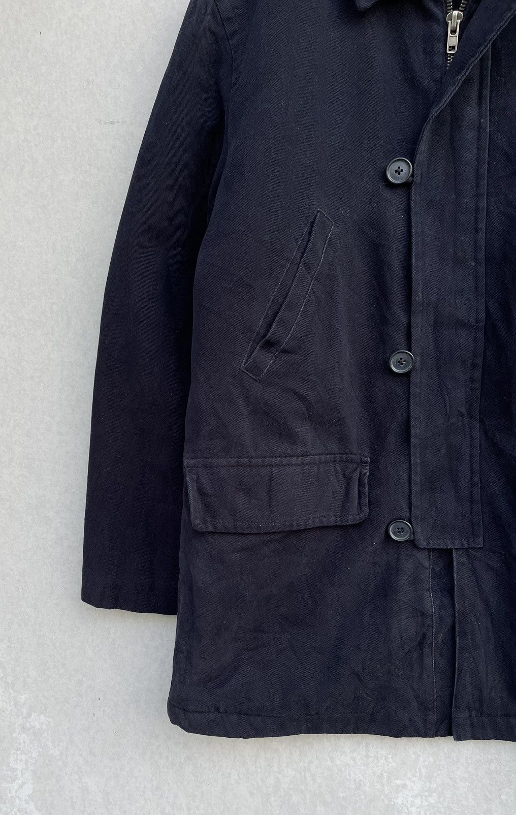 J.Crew × Vintage 🔥VINTAGE J.CREW SHERPA LINED PEA COAT Size US L / EU 52-54 / 3 - 5 Thumbnail