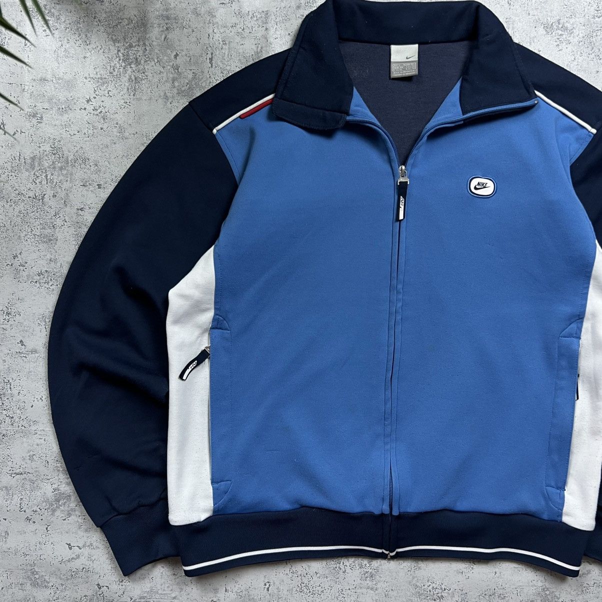 Nike 90s NIKE RETRO LOGO VINTAGE Y2K TRACK JACKET Size US L / EU 52-54 / 3 - 2 Thumbnail