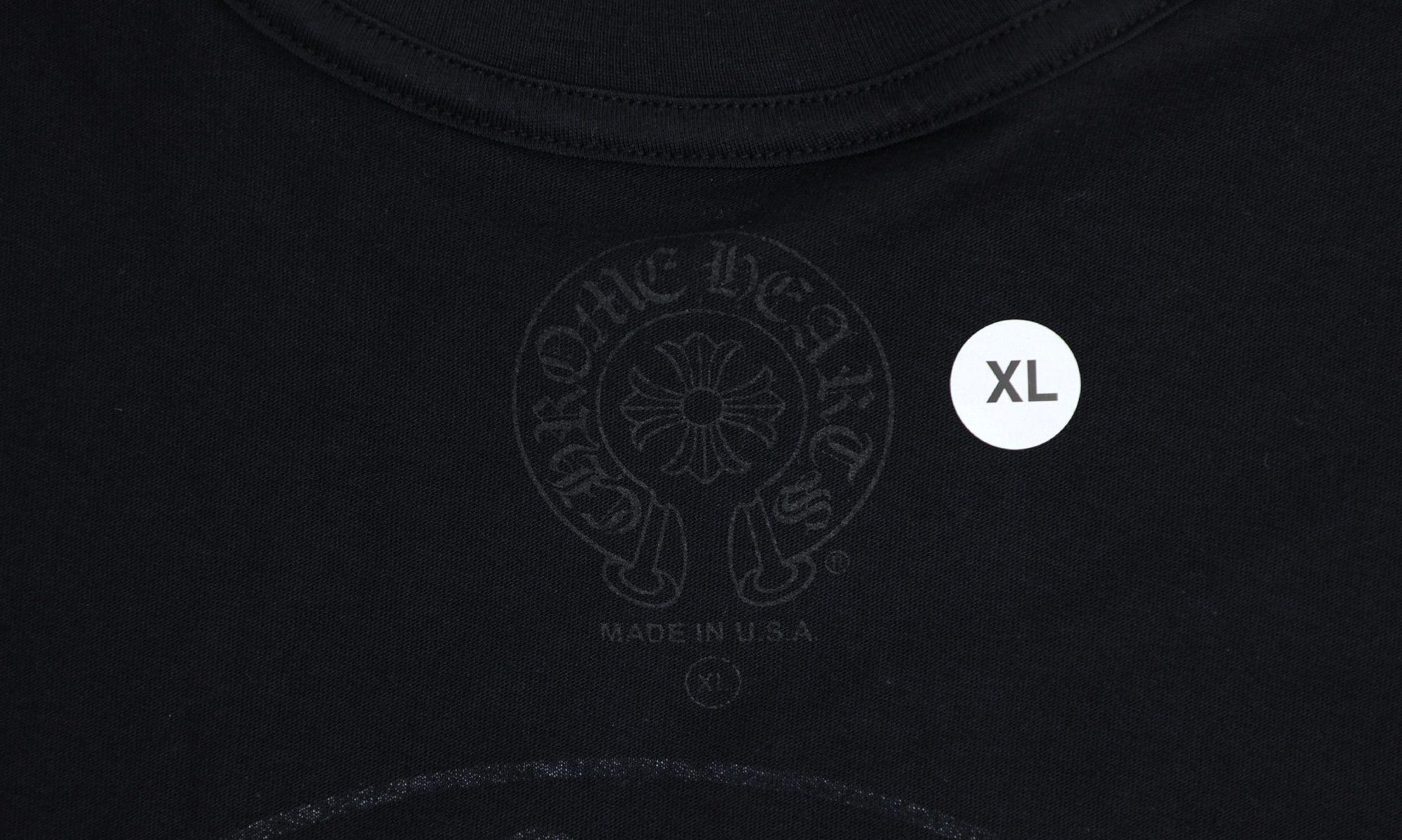 Chrome Hearts Chrome Hearts Horse Shoe Logo Pocket Tee Black Size US XL / EU 56 / 4 - 3 Thumbnail