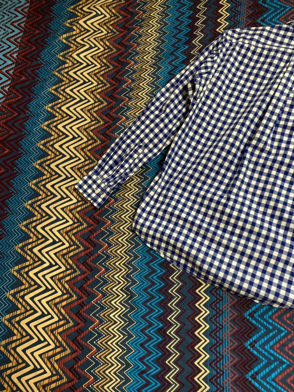 Uniqlo × Vintage Uniqlo Vintage Mens Flannel Plaid Shirt Size US S / EU 44-46 / 1 - 6 Thumbnail