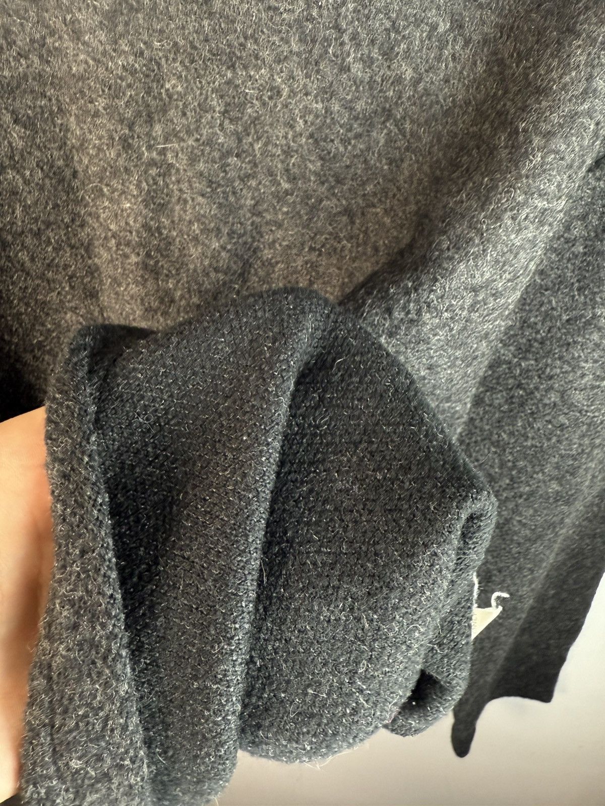 Yves Saint Laurent Wool YSL Sweater Soft Warm Grey YSL Sweatshirt Size US M / EU 48-50 / 2 - 15 Thumbnail