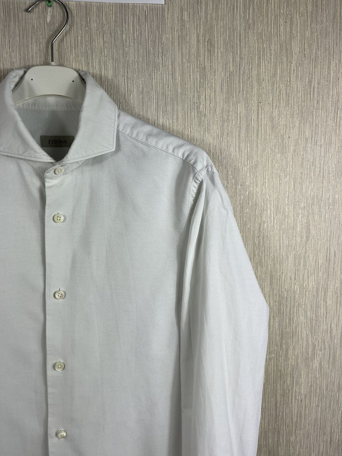 Ermenegildo Zegna × Z Zegna Z Zegna Ermenegildo Zegna classic Camicia-hemd shirt casual Size US S / EU 44-46 / 1 - 3 Thumbnail