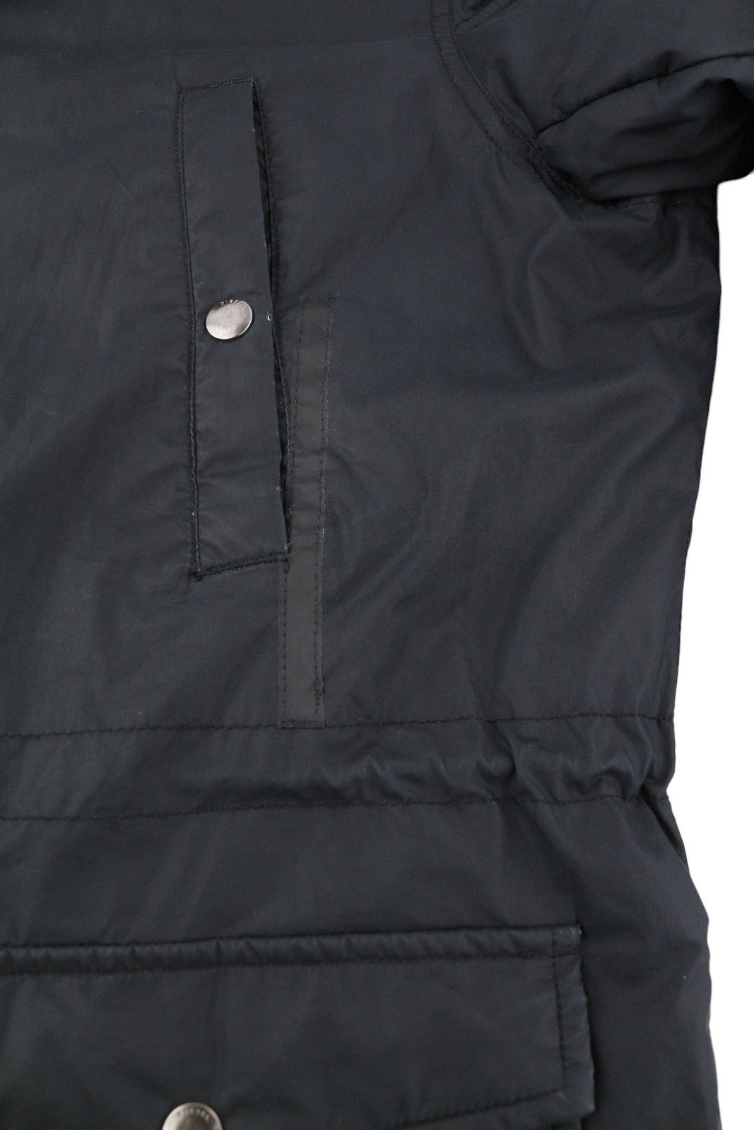 Diesel M Black Full Zip Hooded Insulated Drawstring Pockets 86369 Size US M / EU 48-50 / 2 - 12 Thumbnail