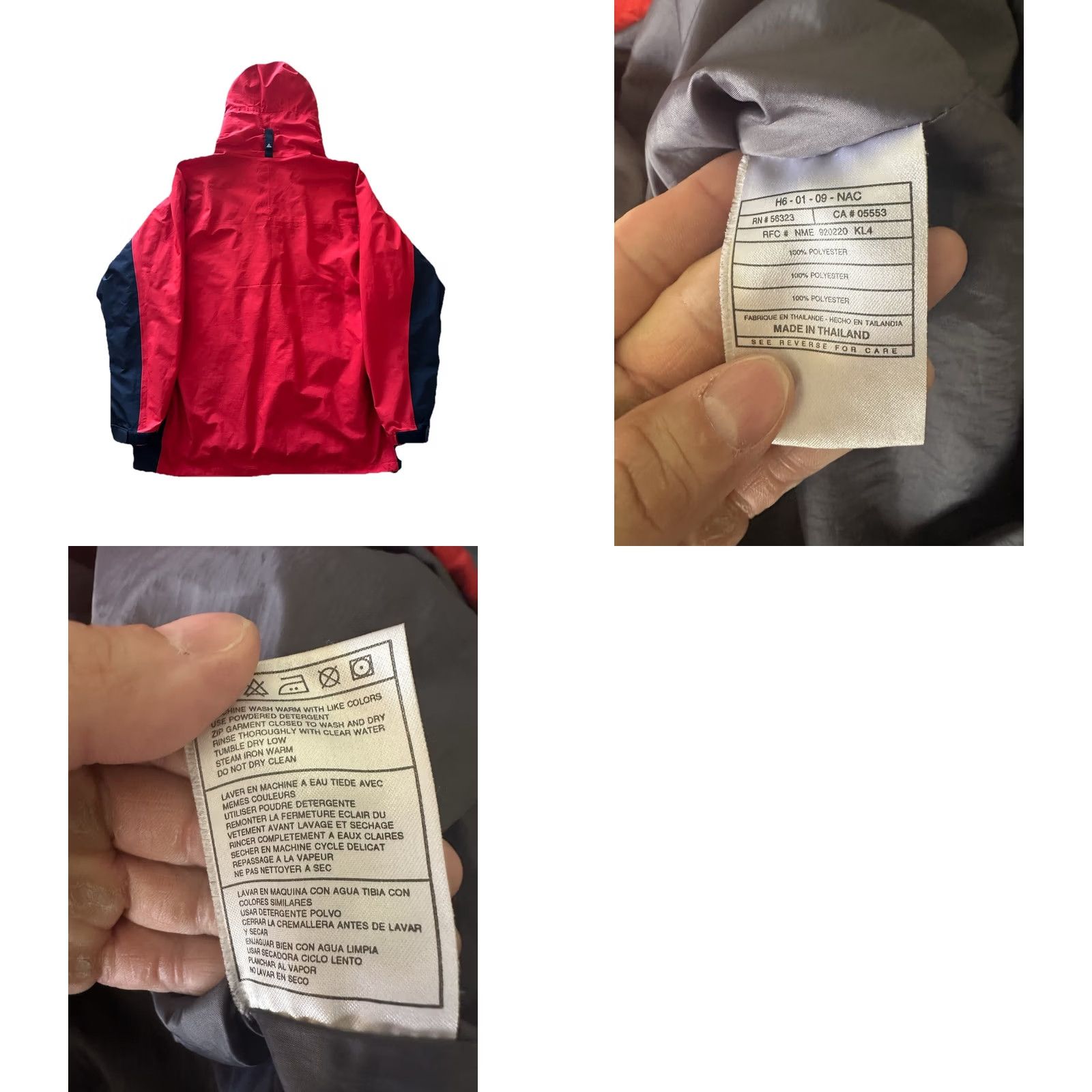 Nike ACG VINTAGE Nike ACG Storm-Fit Mountain Parka Jacket Mens Size L Red 90s Parka Tech Jacket Regular Vintage 90s Mens Size US L / EU 52-54 / 3 - 9 Thumbnail