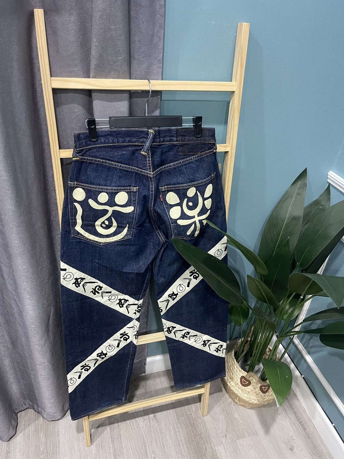 Evisu RARE🔥Evisu Yamane Denim salvage Japan | Grailed