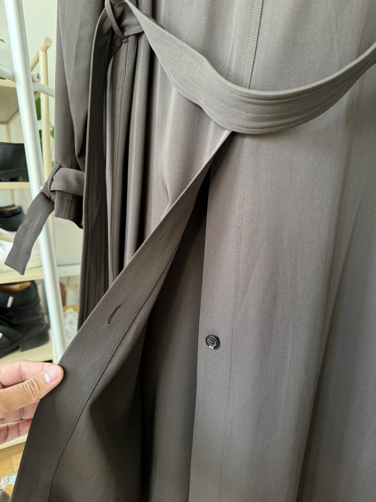 Lemaire Lemaire Soft Espresso Brown Coat Size US S / EU 44-46 / 1 - 9 Thumbnail