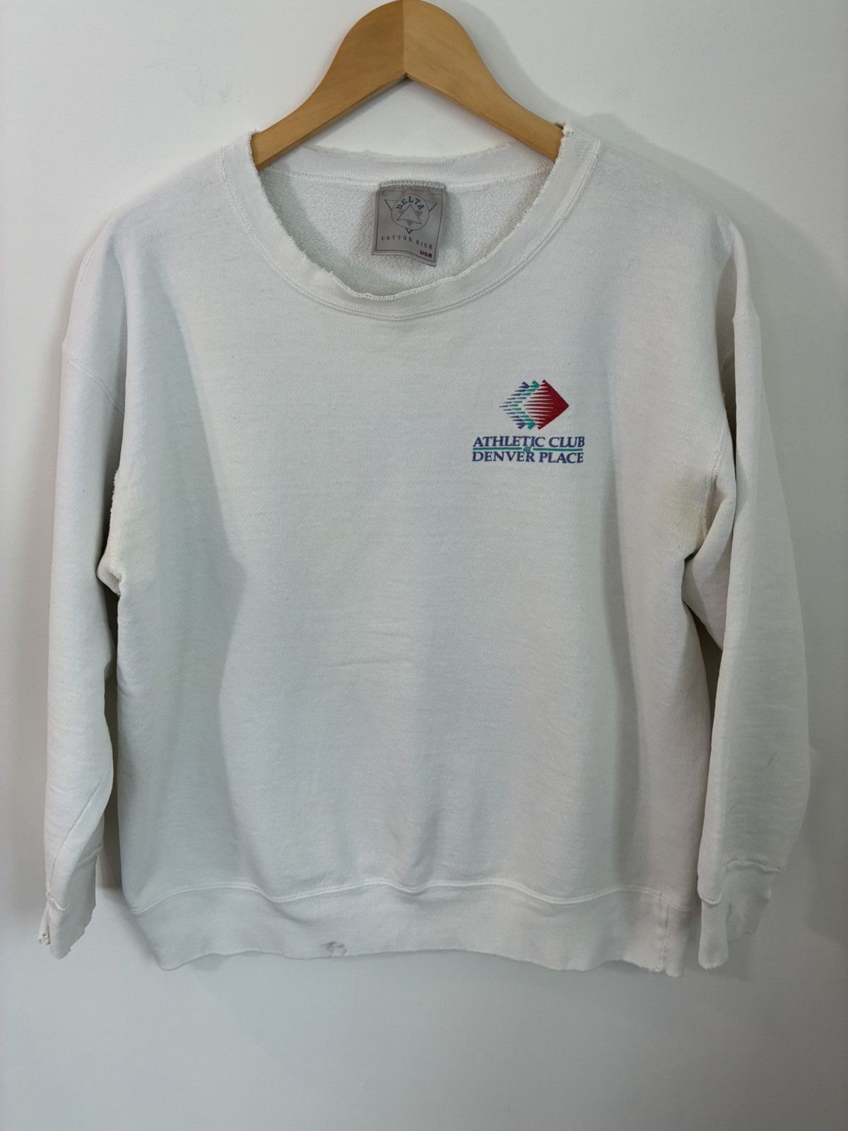 Vintage Thrashed Athletic Club Vintage Crewneck Sweatshirt Size US L / EU 52-54 / 3 - 1 Thumbnail