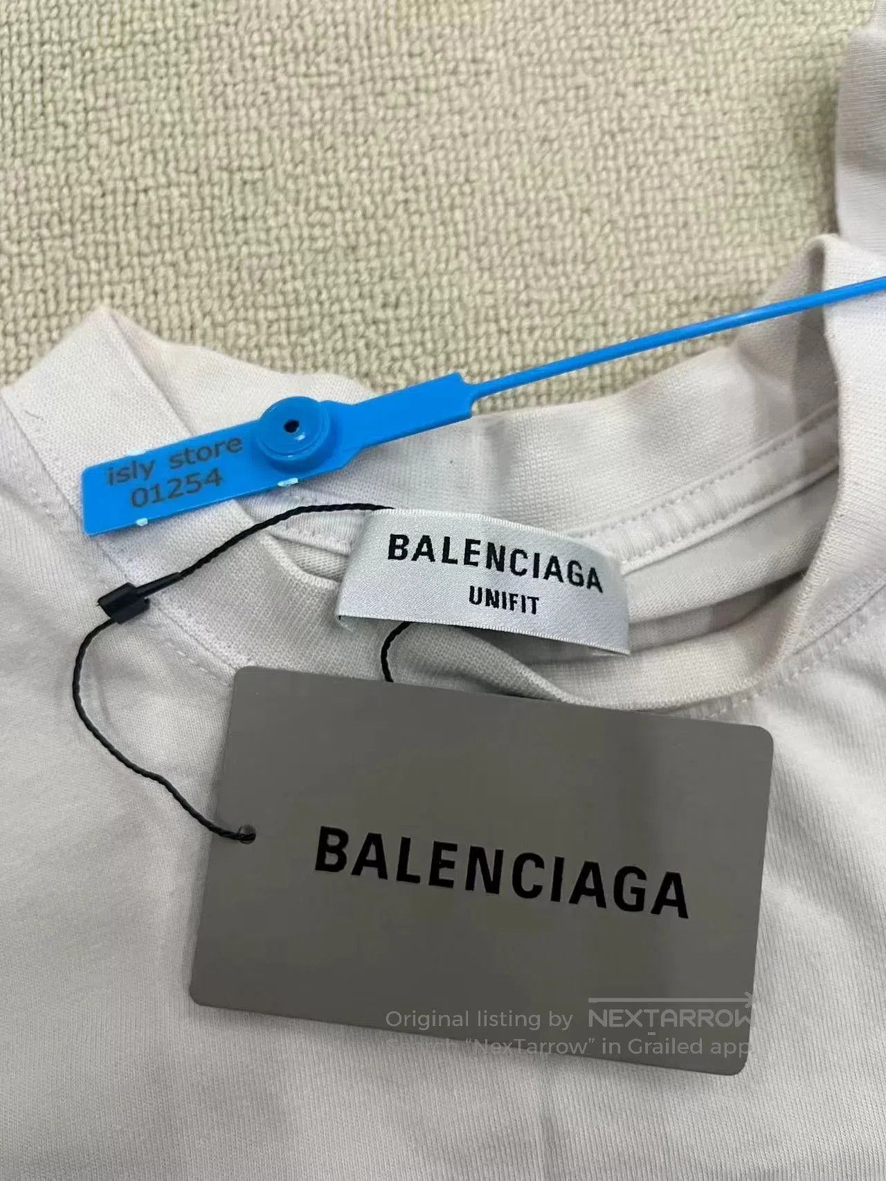 Balenciaga Balenciaga Logo Print Loose Fit T. Size XS / US 0-2 / IT 36-38 - 4 Thumbnail