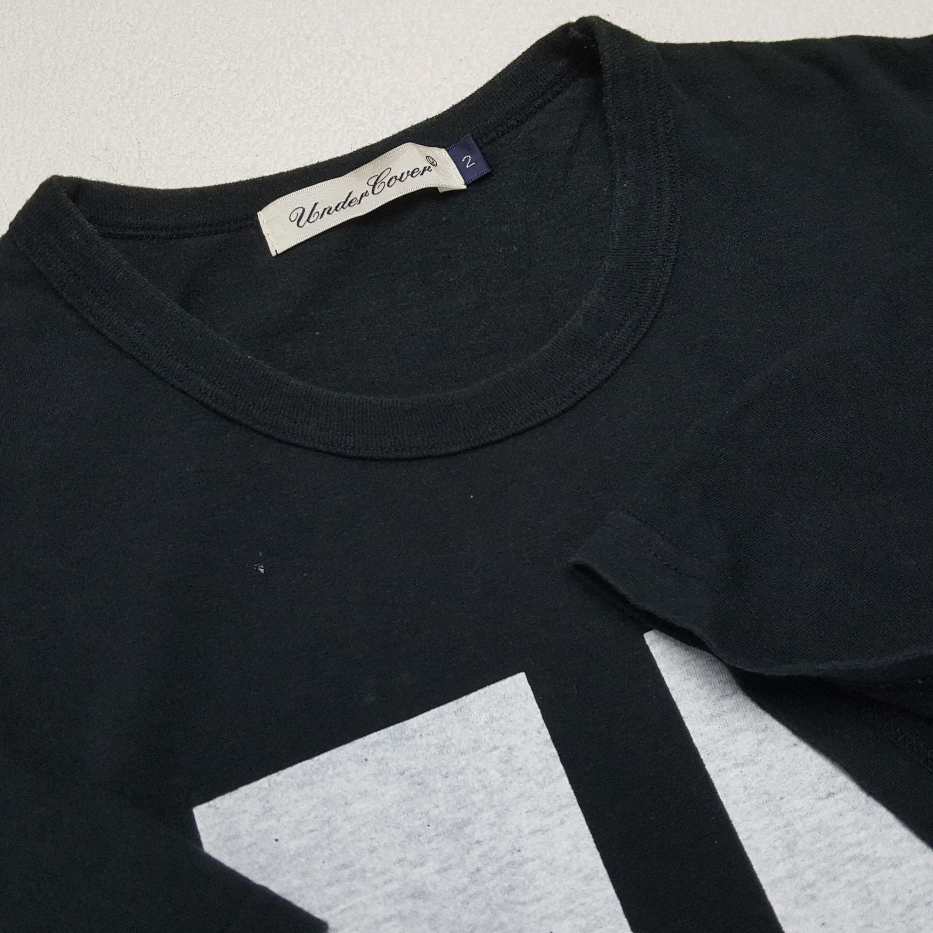Japanese Brand × Undercover UNDERCOVER Japanese Brand Custom Big Logo Tshirt Size US M / EU 48-50 / 2 - 6 Thumbnail