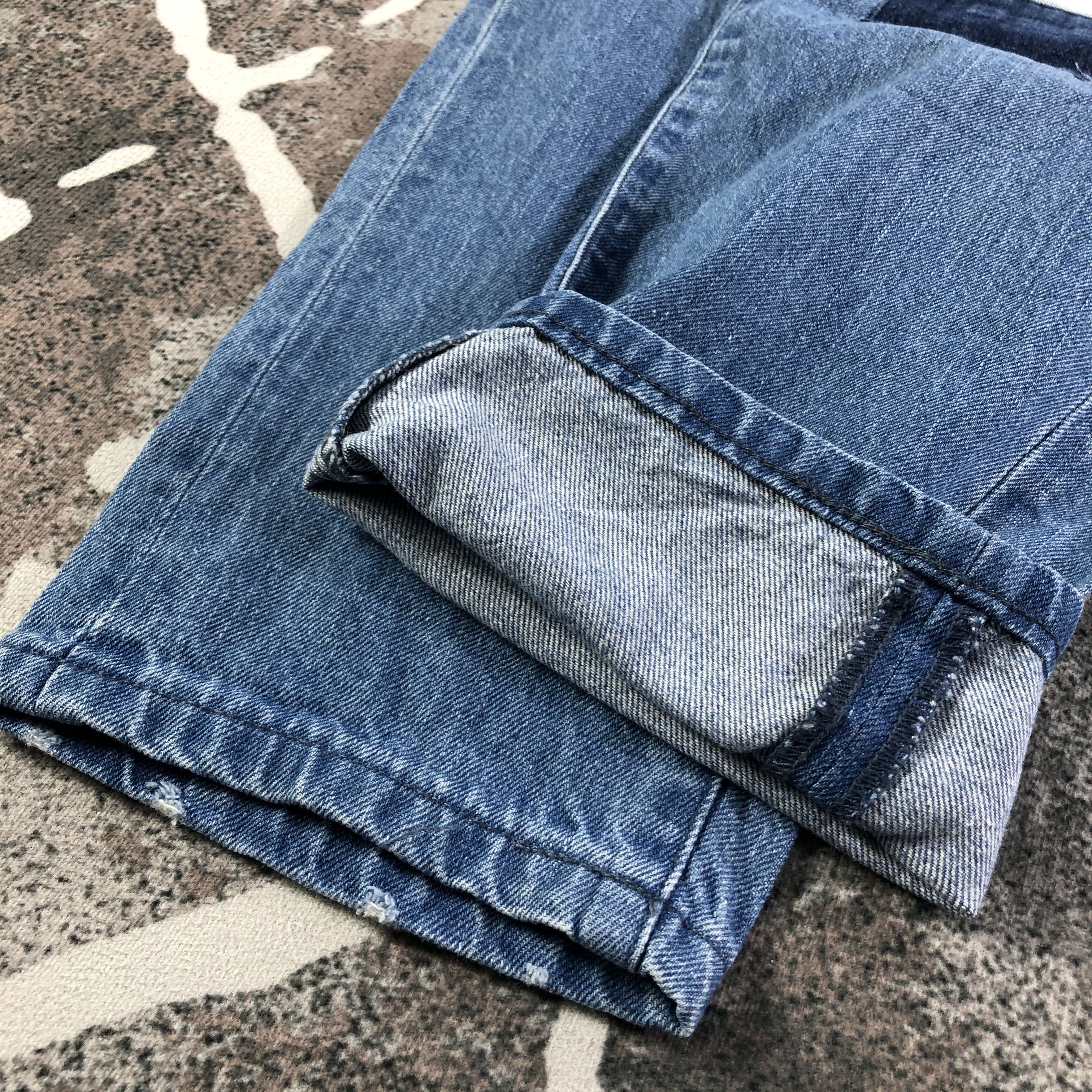 Japanese Brand Japanese Brand Patchwork Jogger Denim KJ1949 Size US 30 / EU 46 - 6 Thumbnail