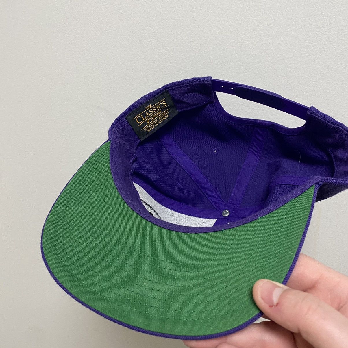 Vintage × WCW/nWo × WWF Vintage Wrestling Embroidered SnapBack NWO/WCW Size ONE SIZE - 2 Thumbnail