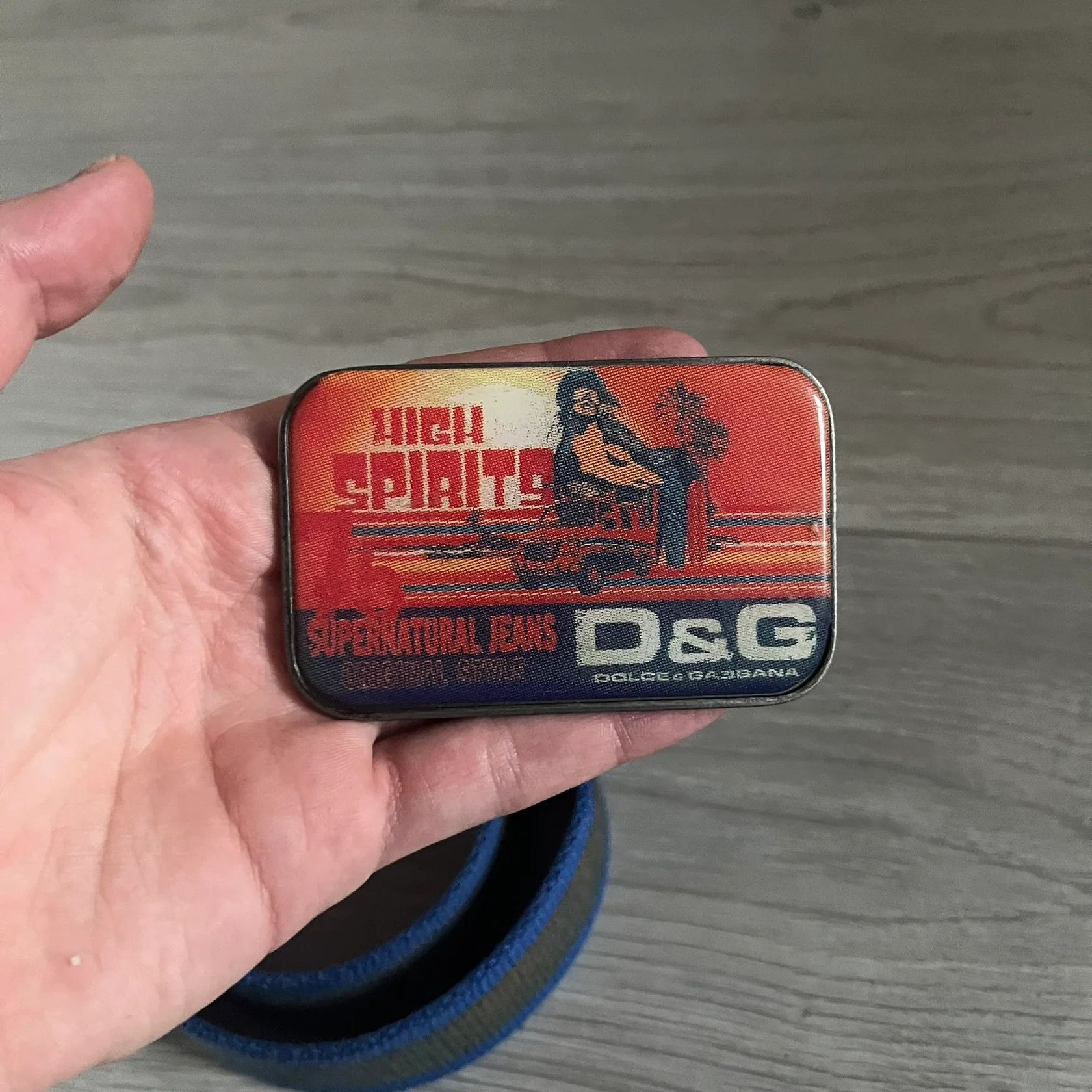 Dolce & Gabbana Dolce & Gabbana 'High Spirits' Material Belt Size ONE SIZE - 1 Thumbnail