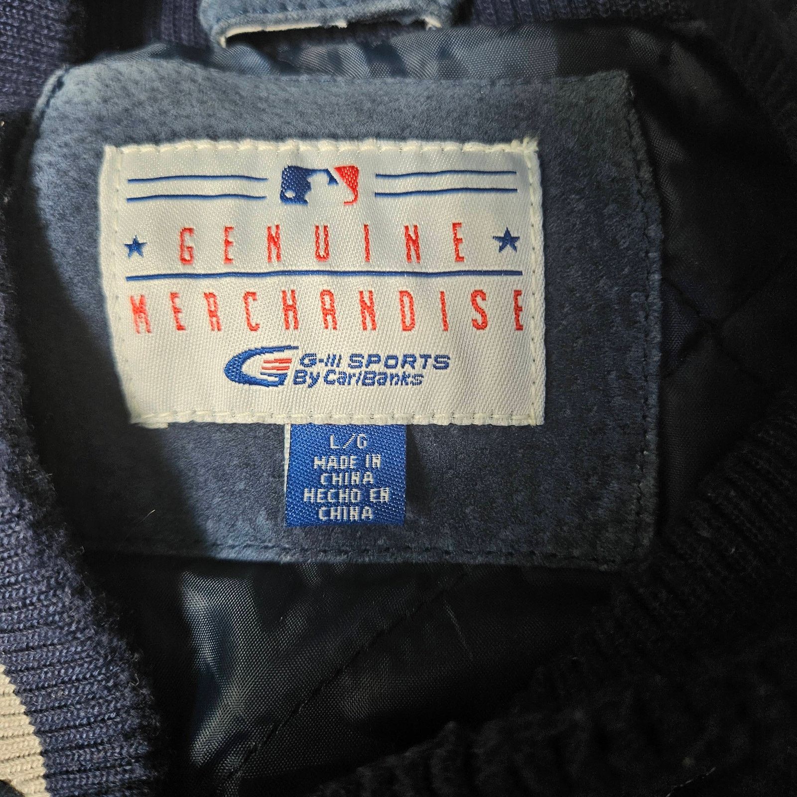 Other VTG New York Yankees Suede Leather Mens Jacket. Size L Size US L / EU 52-54 / 3 - 3 Thumbnail